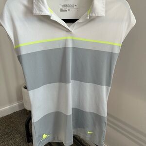 Nike Golf Polo with Neon Trim